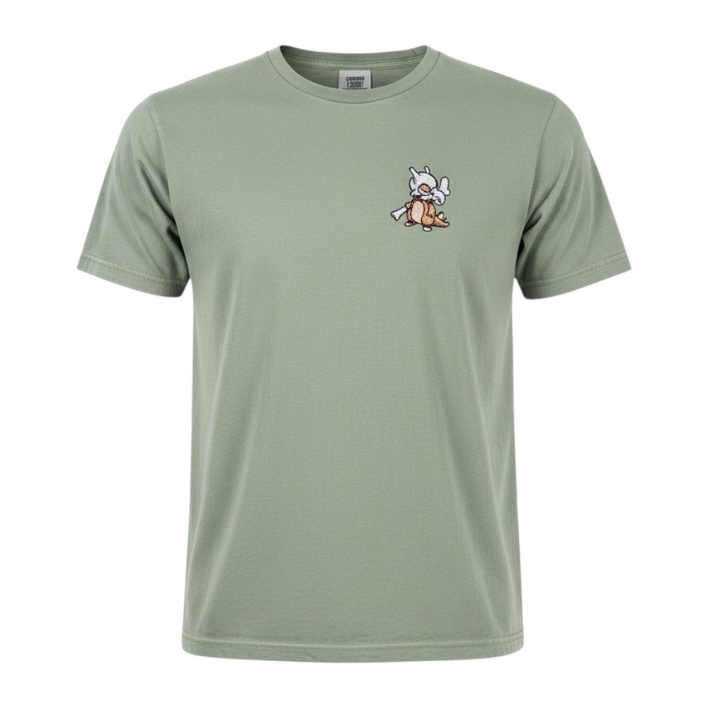 Comfort Colors Cubone Embroidered T-Shirt - sz Small